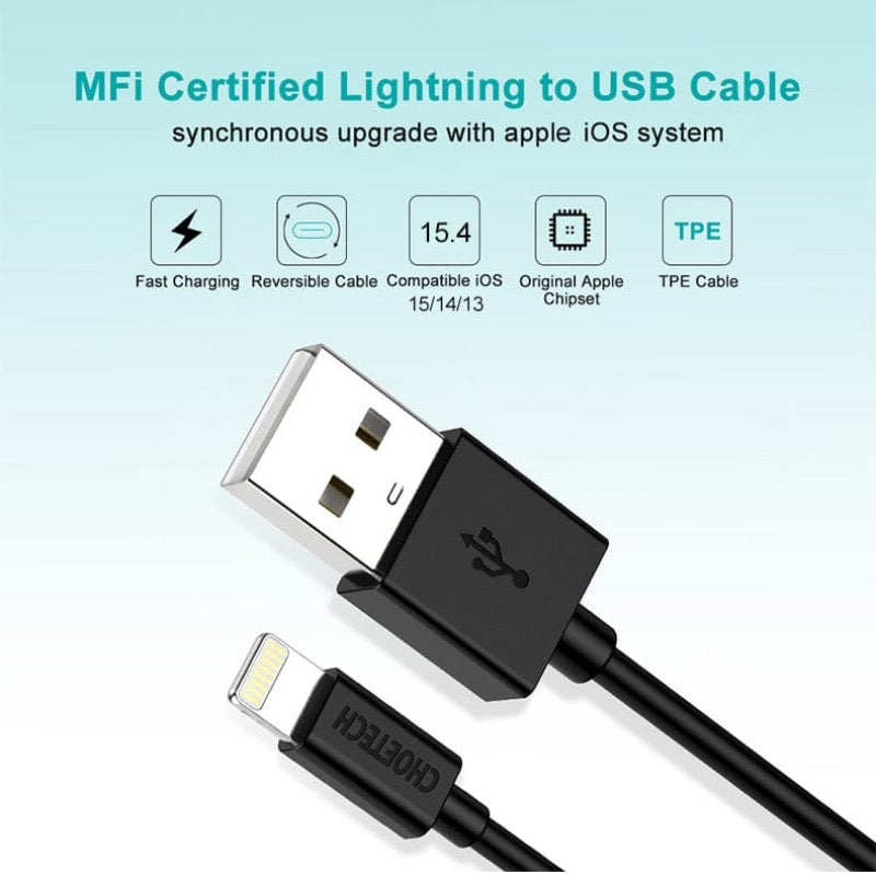 MFI Cable for Iphone USB-A to Lightning