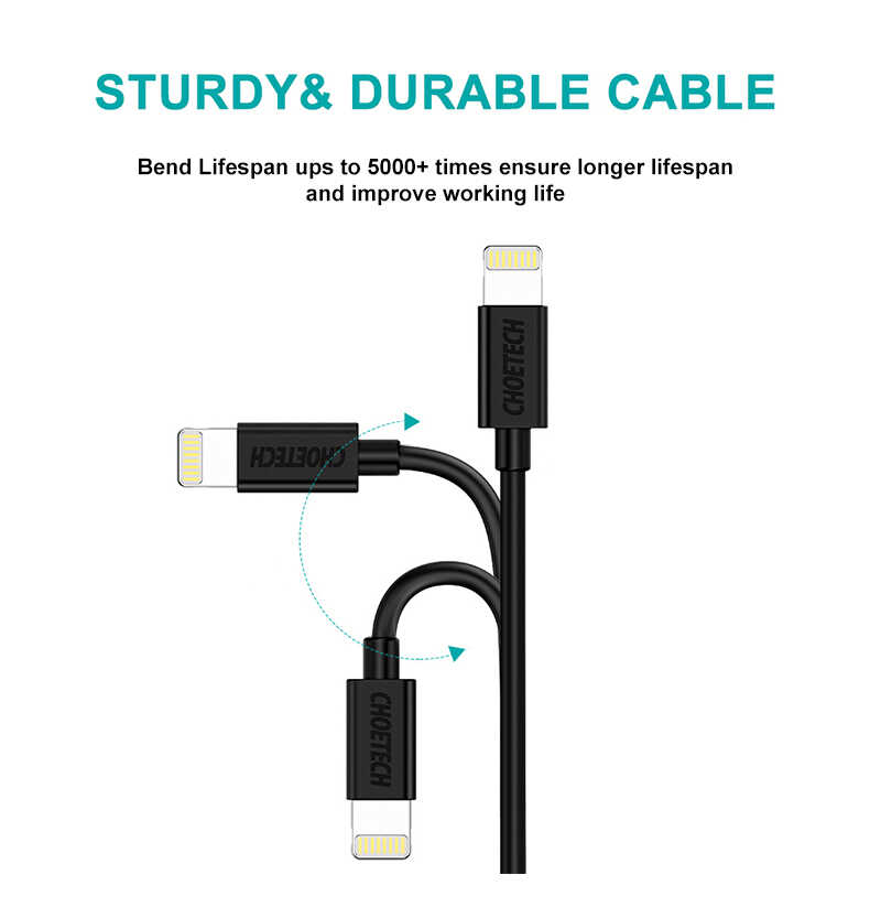 MFI Cable for Iphone USB-A to Lightning