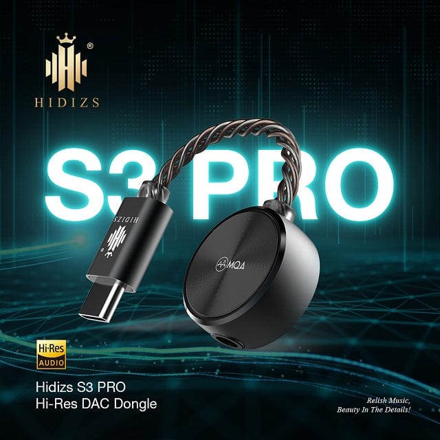 S3 PRO: Ultra-Portable Hi-Res DAC Dongle with MQA & Multi-OS Support