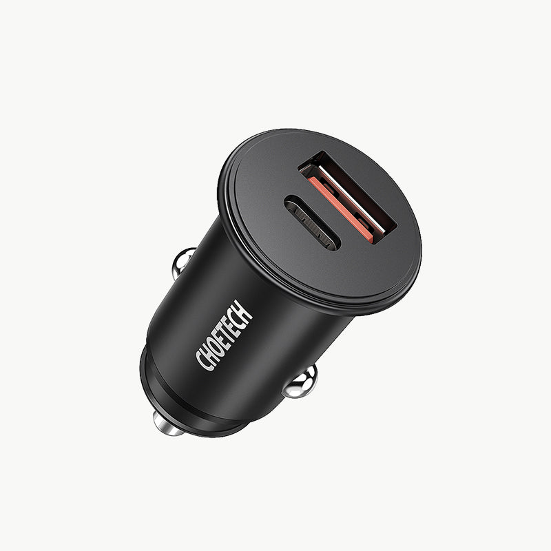 30W Dual Ports Fast Car Charger